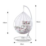 AYN005 Ayunan Rotan Bulat Pegangan Tangan Hutankayu Furniture Jepara Handycraft Mebel Meubel Jati Murah Jepara