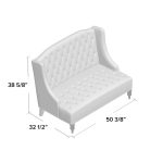 Kursi Sofa Minimalis Carolina Velvet - Gambar 15