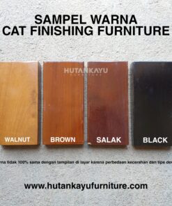 Sampel Warna Cat Finishing Hutankayu Furniture Mebel Jepara