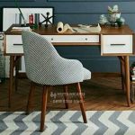 Meja Kursi Kerja Retro Jati