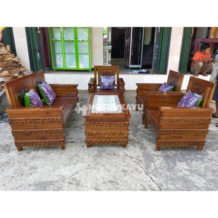 Kursi Tamu Set Jati Box