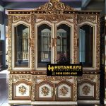 Lemari Hias Pajangan Ukir Mewah