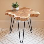 Meja Coffee Table Trembesi Industrialis