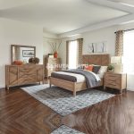 Set Kamar Tidur Minimalis Light Brown