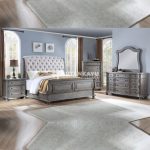 Set Kamar Tidur Mewah Grey