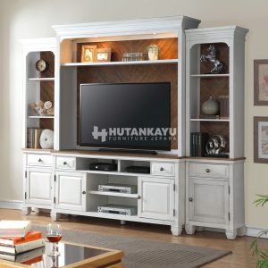 Backdrop TV Royal Klasik Jati