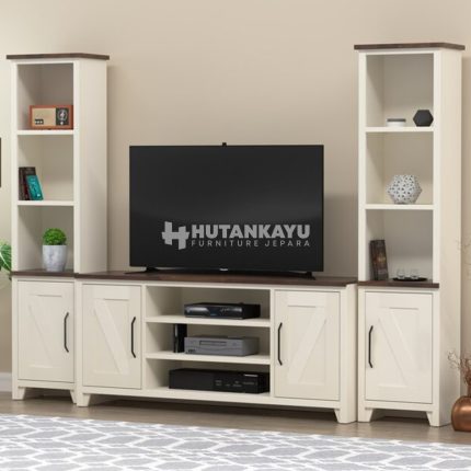 Backdrop TV Minimalis Duco