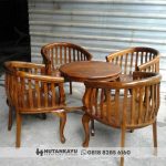 Kursi Tamu Betawi Kurung Jati Jepara Hutankayu Furniture Mebel Jepara