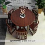 Set Meja Makan Edric - Gambar 2