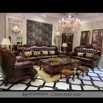 Kursi Tamu Ukir Mewah Jati Jepara Hutankayu Furniture Mebel Jepara