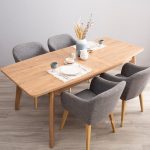 Meja Makan Retro Jati Kursi Jok Full Hutankayu Furniture Mebel Jepara