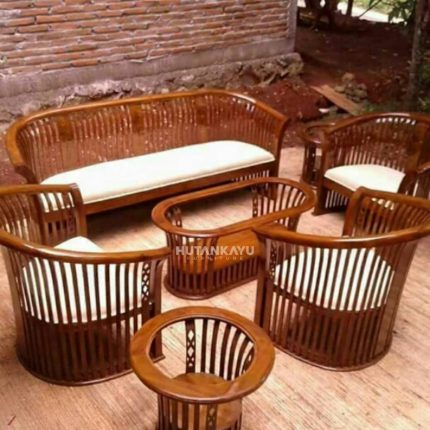 Kursi Tamu Keranjang Set Hutankayu Furniture Mebel Jepara