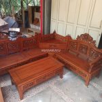 Kursi Tamu Sudut Mahkota Jati Hutankayu Furniture Mebel Jepara