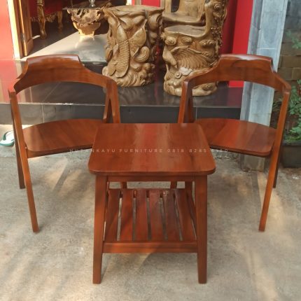 Kursi Teras Jati Minimalis Hutankayu Furniture Mebel Jepara