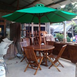 Meja Payung Kain Swalindo Hutankayu Furniture Mebel Jepara