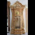 Almari Lemari Jam Hias Brawijaya Emas Hutankayu Furniture Mebel Jepara
