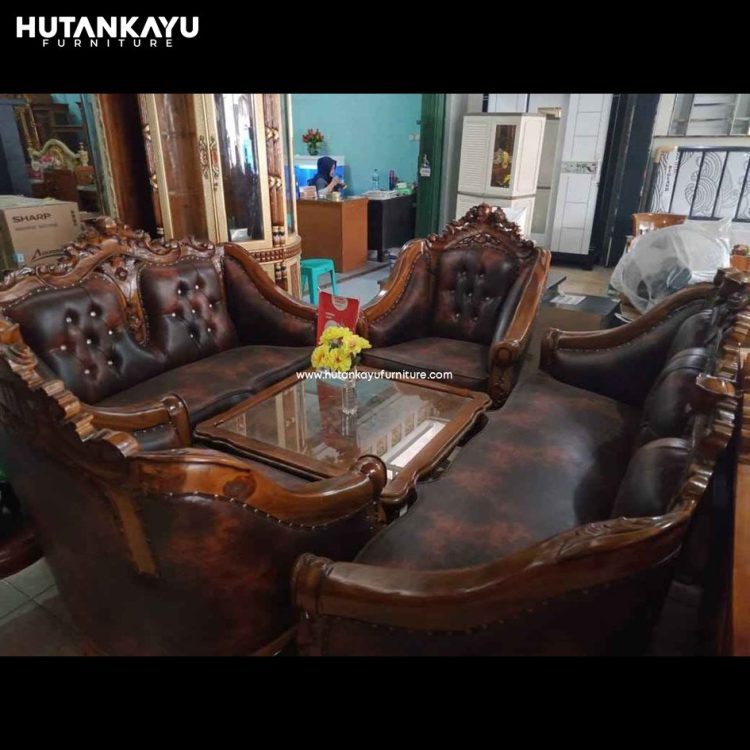 Kursi Tamu Ganesha Jati Hutankayu Furniture Mebel Jepara 02