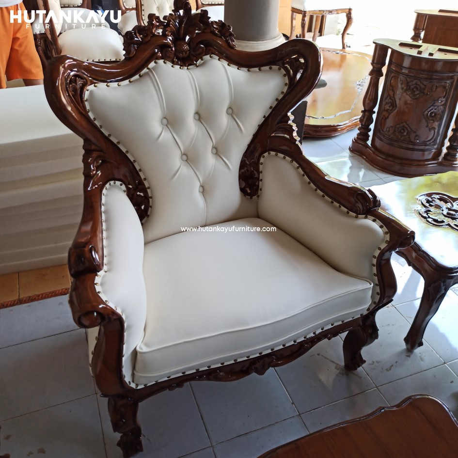 Kursi Tamu Jati Ukir Set Hutankayu Furniture Mebel Jepara 03