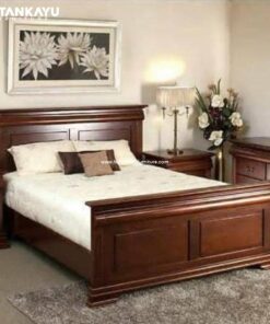 Tempat Tidur Dipan Klasik Jati Hutankayu Furniture Mebel Jati Jepara 01