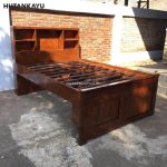 Tempat Tidur Dipan Laci Rak Headboard Hutankayu Furniture Mebel Jati Jepara 02