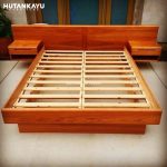 Tempat Tidur Dipan Nakas Sambung Minimalis Hutankayu Furniture Mebel Jati Jepara 01