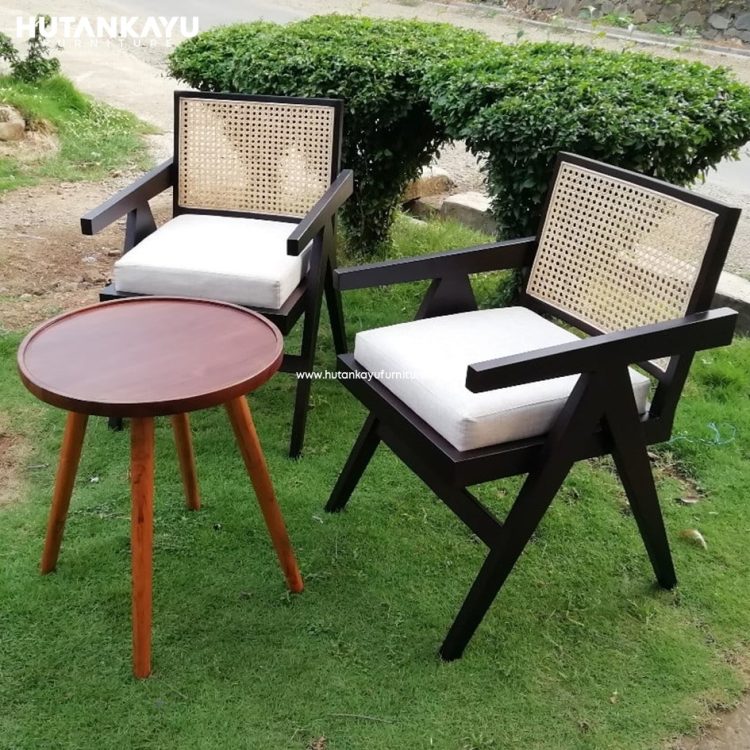 Kursi Teras A Mewah Jok Hutankayu Furniture Mebel Jati Jepara