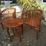 Kursi Teras Betawi Kurung K2 Hutankayu Furniture Mebel Jati Jepara