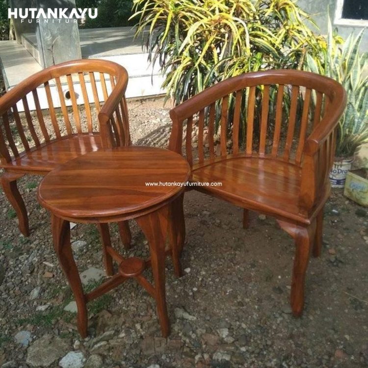 Kursi Teras Betawi Kurung K2 Hutankayu Furniture Mebel Jati Jepara