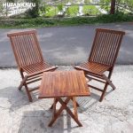Kursi Teras Lipat Hutankayu Furniture Mebel Jati Jepara