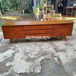 Meja TV Longsize Bufet TV Hutankayu Furniture Mebel Jati Jepara 06