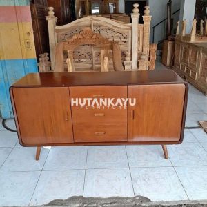 Meja TV Minio Bufet TV Hutankayu Furniture Mebel Jati Jepara 01