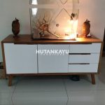 Meja TV Retrafit Bufet TV Hutankayu Furniture Mebel Jati Jepara 01