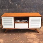 Meja TV Roboto Bufet TV Hutankayu Furniture Mebel Jati Jepara 01