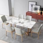 Meja Makan Set Magnito Hutankayu Furniture Mebel Jati Jepara