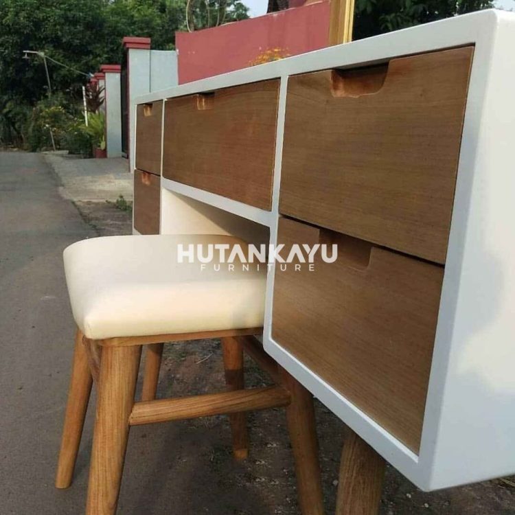 Meja Rias Set Claya - Gambar 4