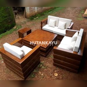 Kursi Tamu Kallen Hutankayu Furniture Mebel Jati Jepara