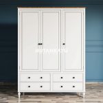 Lemari Pakaian Charlie Hutankayu Furniture Mebel Jati Jepara