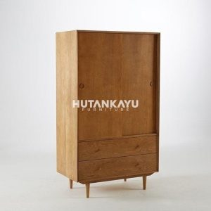 Lemari Pakaian Jack Hutankayu Furniture Mebel Jati Jepara