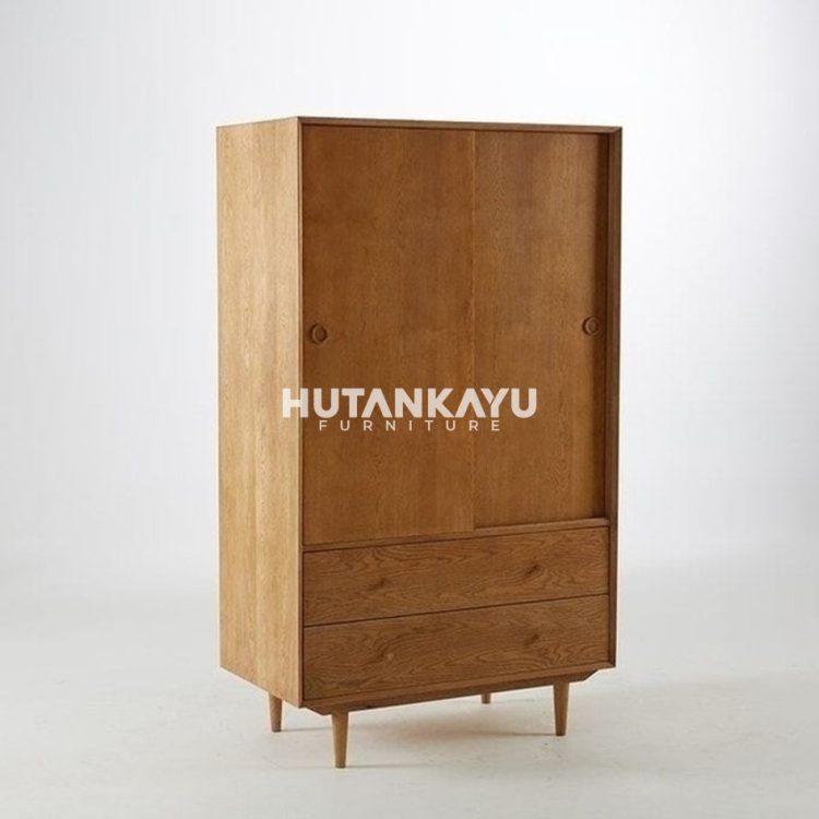 Lemari Pakaian Jack Hutankayu Furniture Mebel Jati Jepara