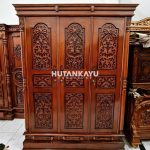 Lemari Pakaian Laksana Hutankayu Furniture Mebel Jati Jepara