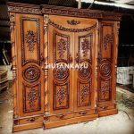 Lemari Pakaian Magani Hutankayu Furniture Mebel Jati Jepara