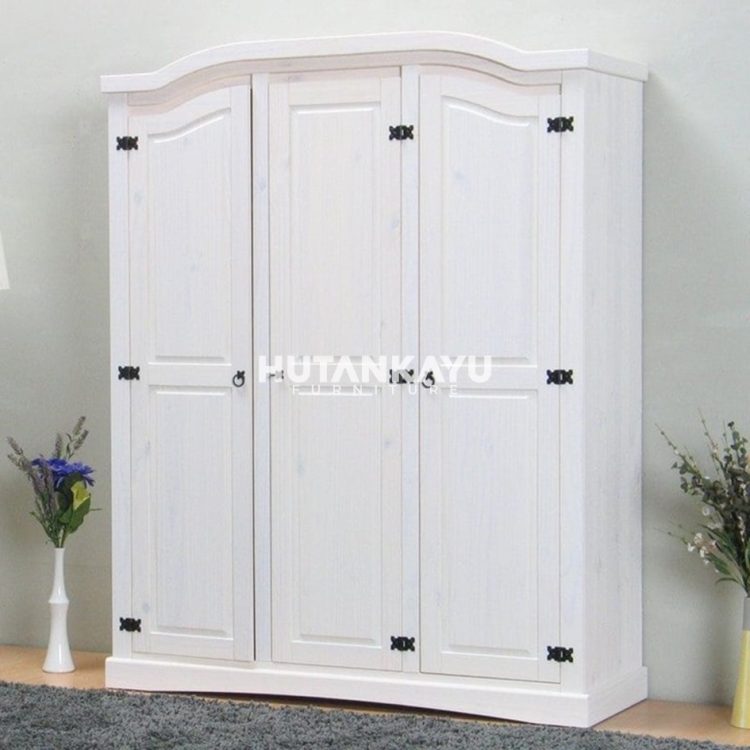 Lemari Pakaian Reece Hutankayu Furniture Mebel Jati Jepara
