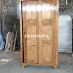 Lemari Pakaian William Hutankayu Furniture Mebel Jati Jepara