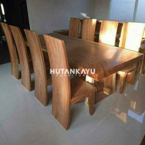 Meja Makan Trembesi Hektor Hutankayu Furniture Mebel Jati Jepara 01