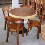 Meja Makan Trembesi Medusa Hutankayu Furniture Mebel Jati Jepara 01