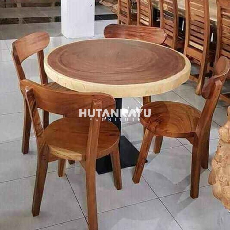 Meja Makan Trembesi Medusa Hutankayu Furniture Mebel Jati Jepara 01