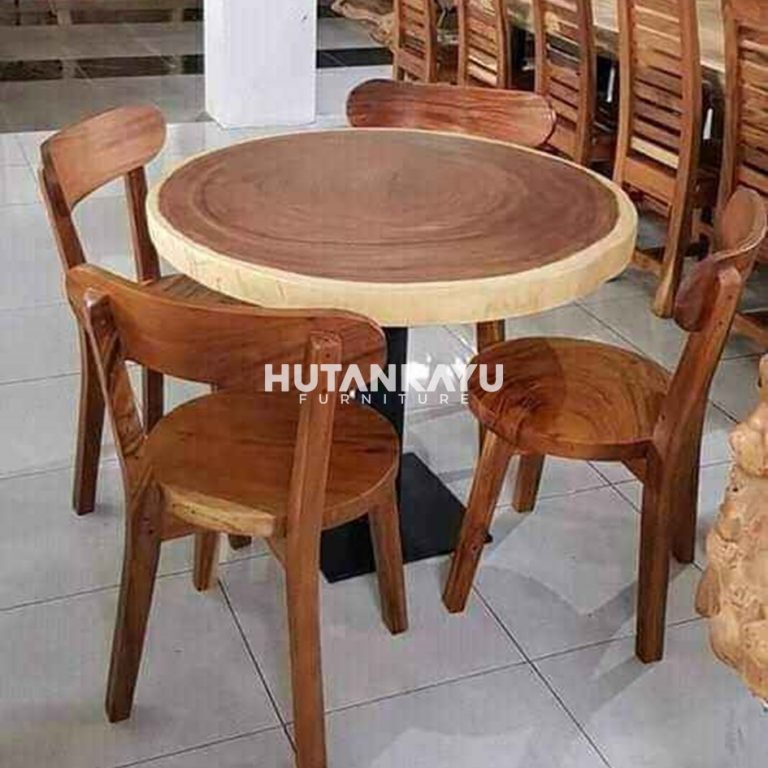 Meja Makan Trembesi Medusa Hutankayu Furniture Mebel Jati Jepara 01