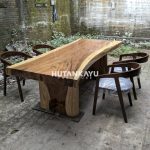 Meja Set Trembesi Arthur Hutankayu Furniture Mebel Jati Jepara 01