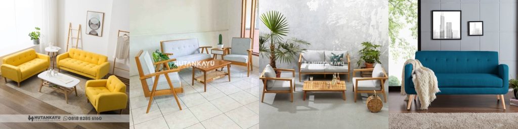 Slider Sofa Tamu Minimalis Hutankayu Furniture Mebel Jati Jepara