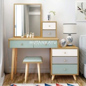 Meja Rias Aghia Hutankayu Furniture Mebel Jati Jepara